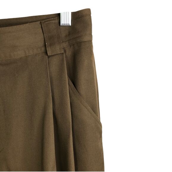 Ellen Tracy Trouser Womens Sz 10 Dark Brown 100% Wool Classic Vintage - Picture 6 of 8